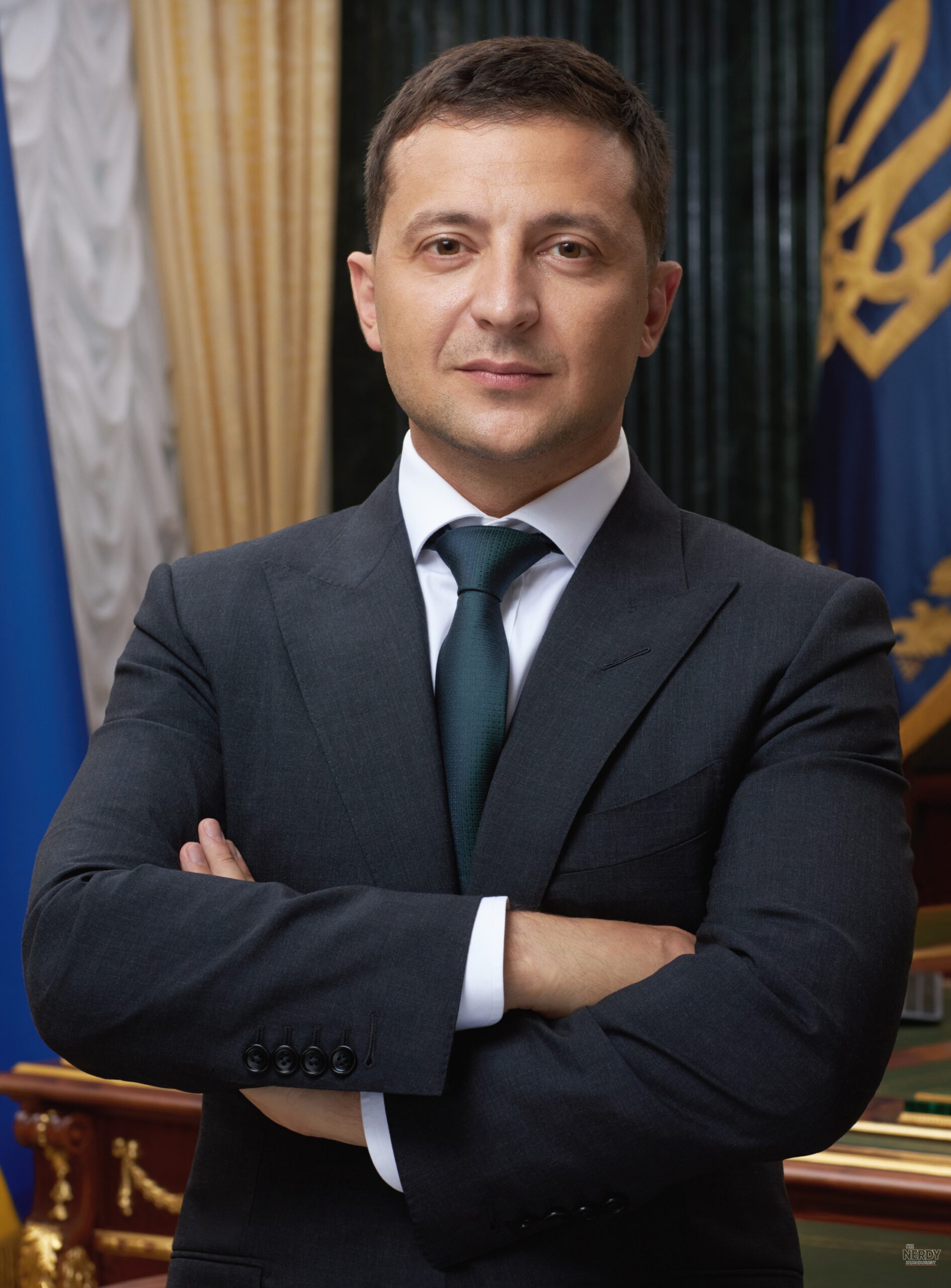 Official portrait of Ukrainian President Volodymyr Zelenskyy, a leading contender for the Nobel Peace Prize 2026 at 6/1 bookmakers' odds.