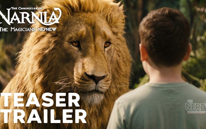 Narnia The Magician's Nephew teaser trailer still with Aslan the lion