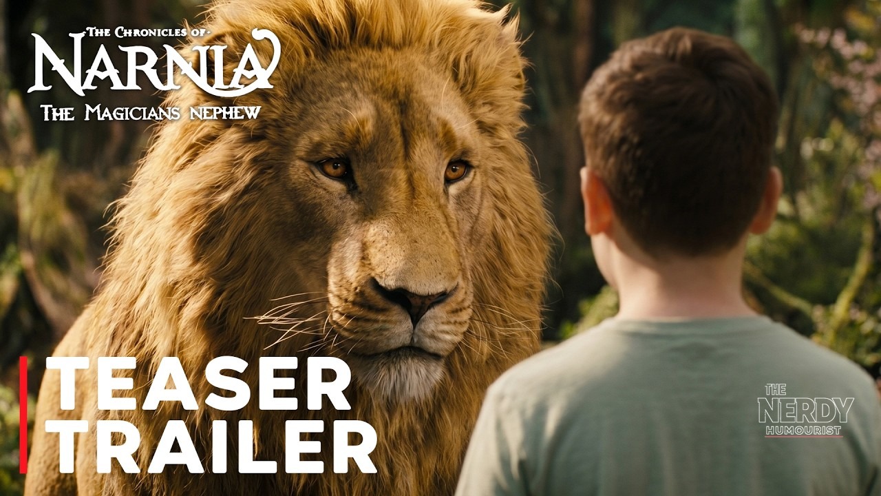 Narnia The Magician's Nephew teaser trailer still with Aslan the lion