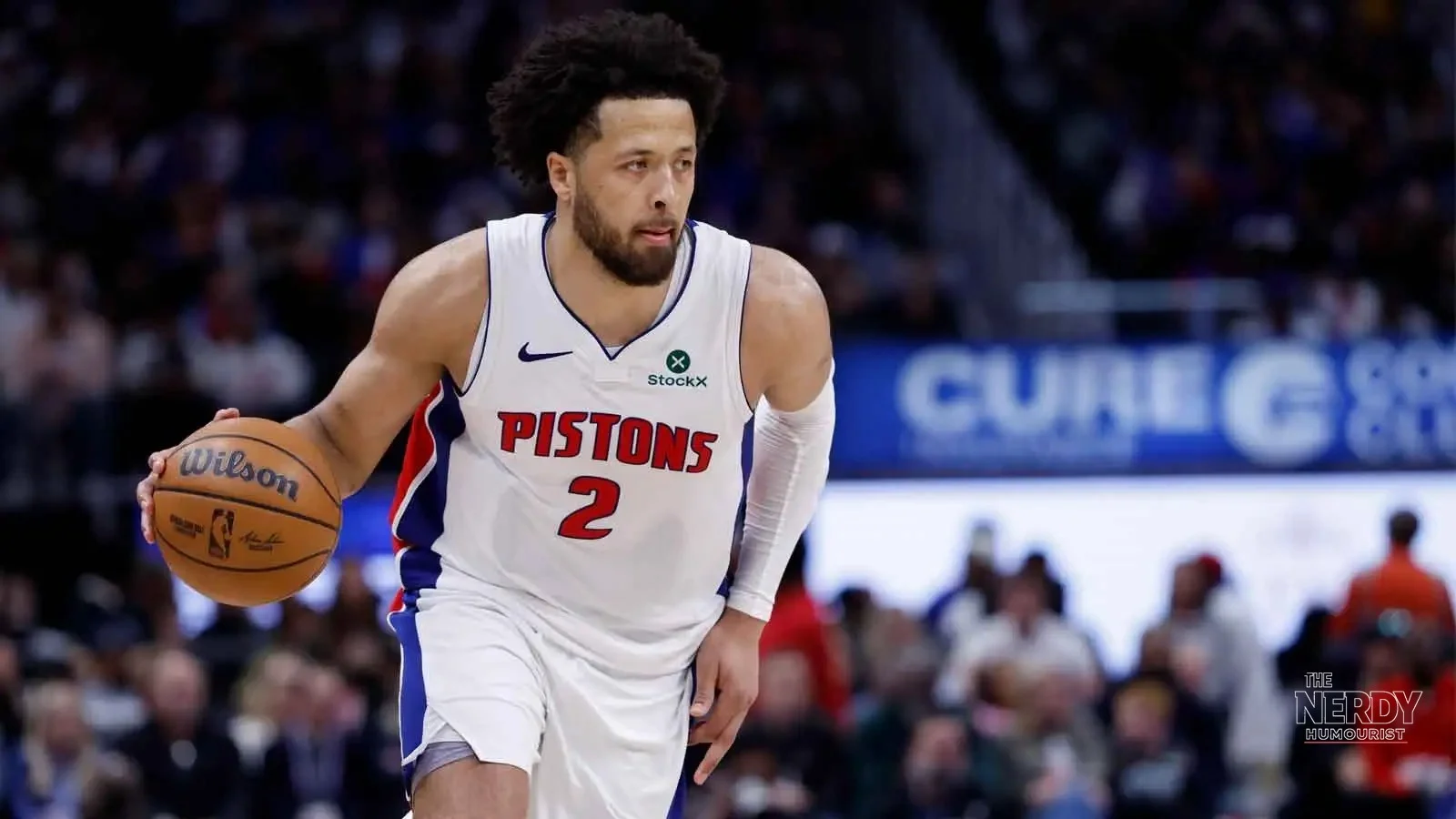NBA opening day 2026: Cade Cunningham drives for the Detroit Pistons