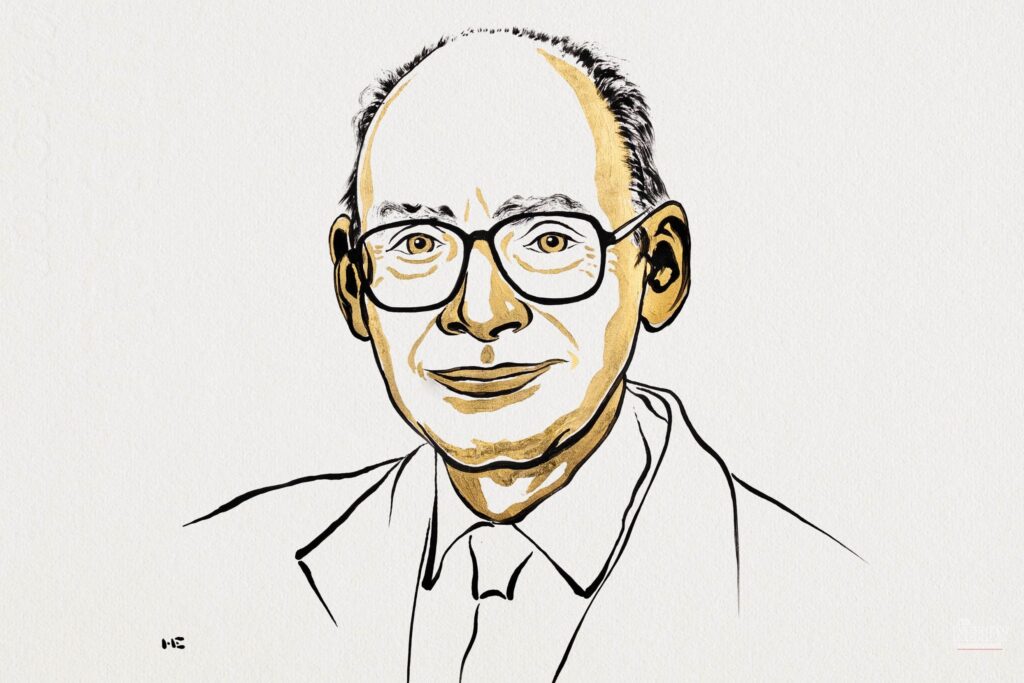 Official Nobel Prize portrait of Henri B. Kagan, co-winner of the Nobel Prize Chemistry 2026