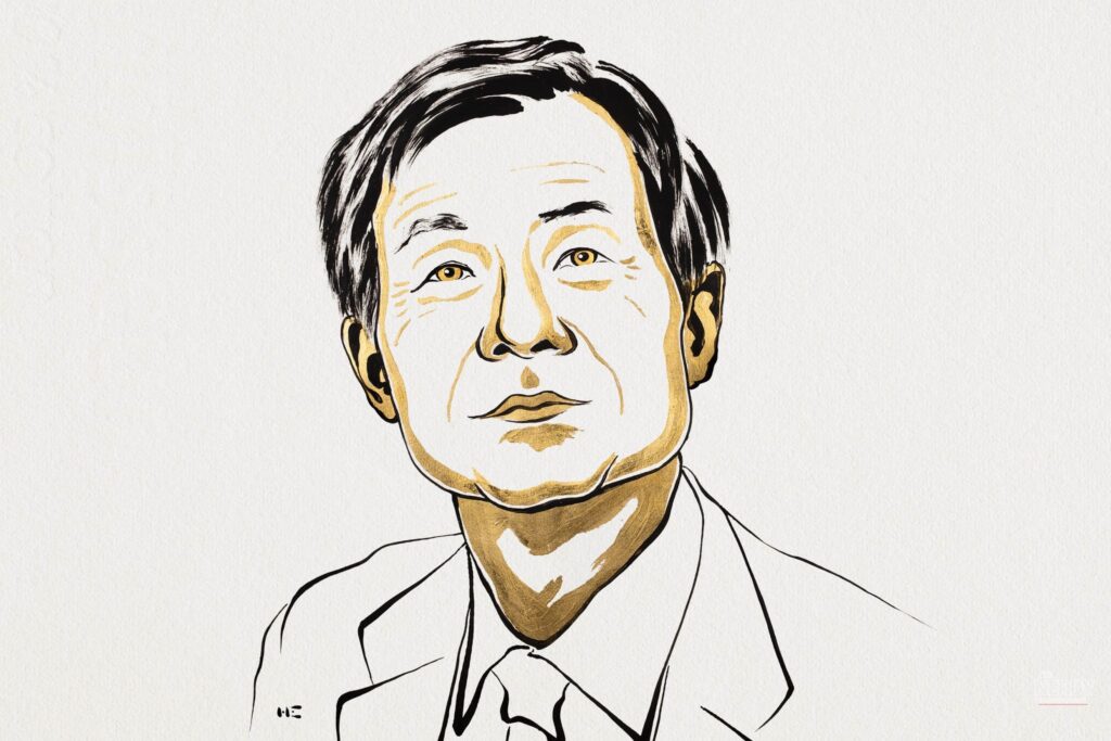 Official Nobel Prize portrait of Kenso Soai, co-winner of the Nobel Prize Chemistry 2026