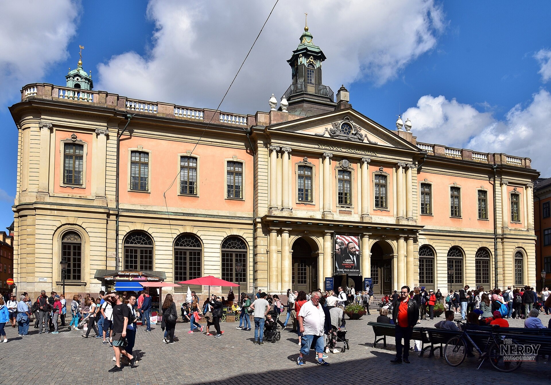 Börshuset in Stockholm, home of the Swedish Academy where the Nobel Prize Literature 2026 winner is announced