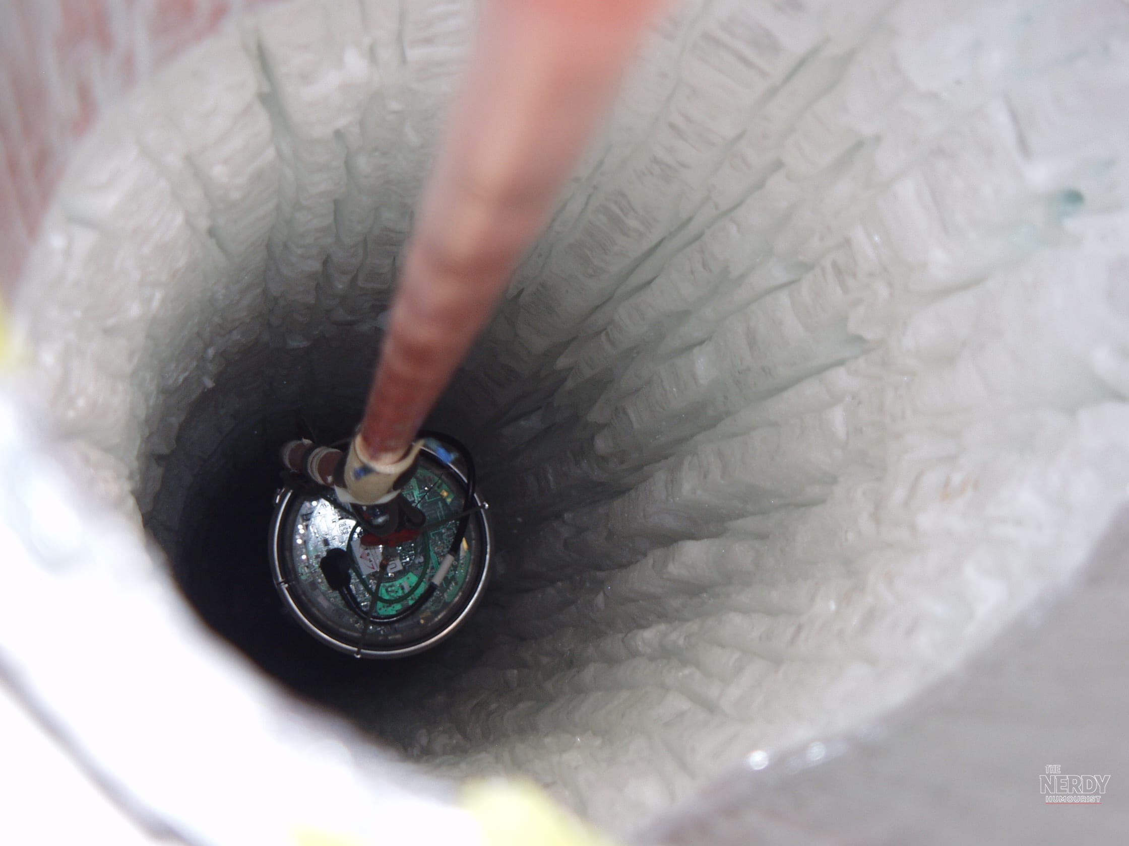 IceCube optical sensors being deployed in Antarctic ice for the Nobel Prize Physics 2026 neutrino discovery