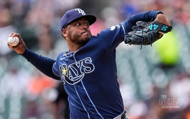 Freddy Peralta starts World Series Game 3 for the Rays against his former team