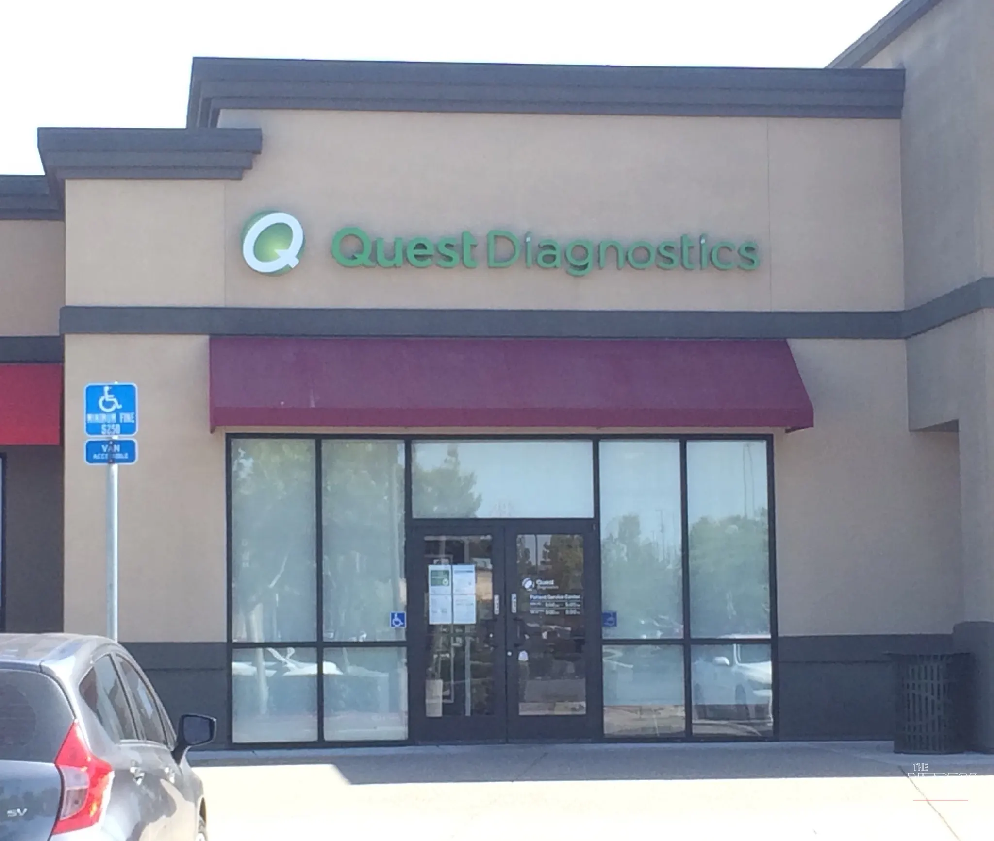 A Quest Diagnostics patient service location in Manteca, California, after the Quest Diagnostics data breach