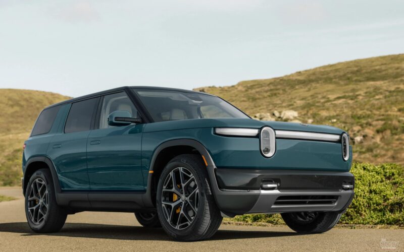 Rivian R2 electric SUV in Rivian Q3 deliveries record quarter