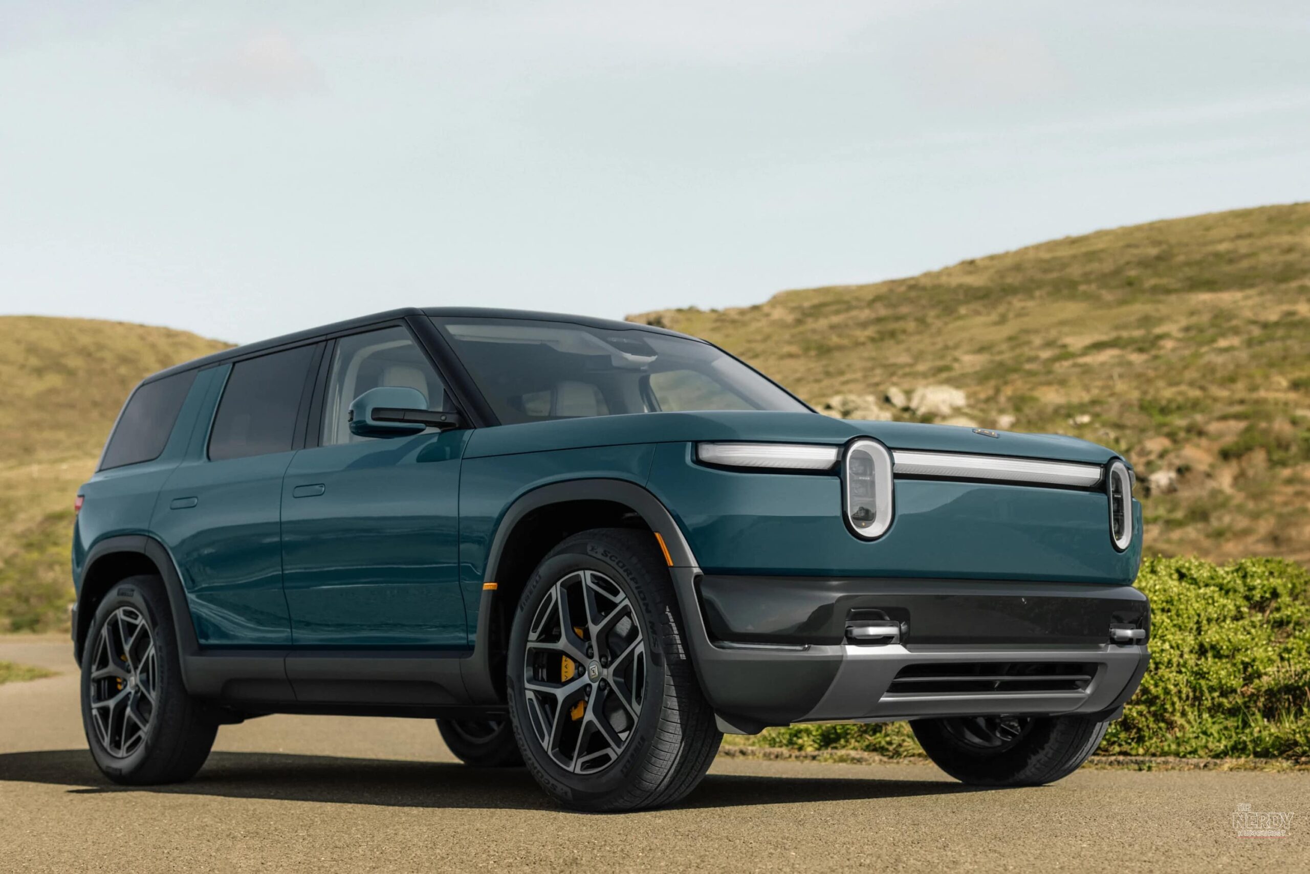 Rivian R2 electric SUV in Rivian Q3 deliveries record quarter