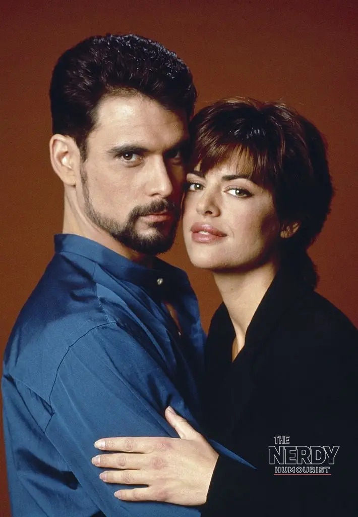 Robert Kelker-Kelly dead — the soap actor poses with co-star Lisa Rinna