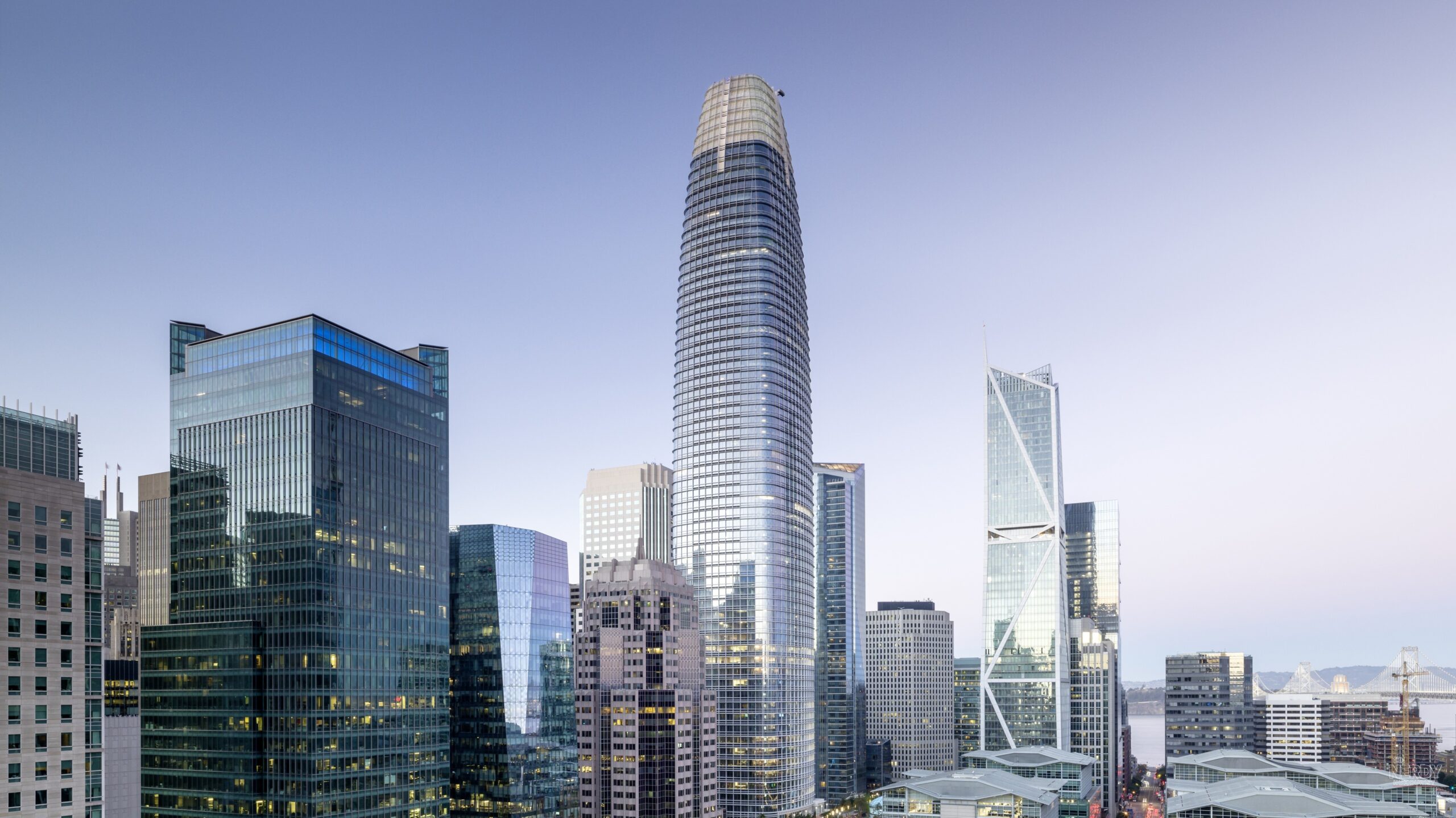 The Salesforce Tower in San Francisco — the Salesforce layoffs October 2026 cut 74 roles at the San Francisco headquarters, effective October 5