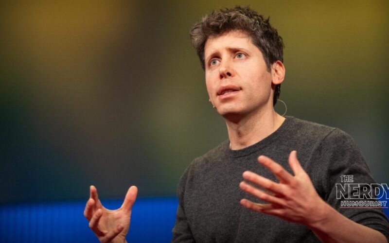 OpenAI CEO Sam Altman speaking — the Sam Altman AI risks interview with Politico's Decoded newsletter was published October 4