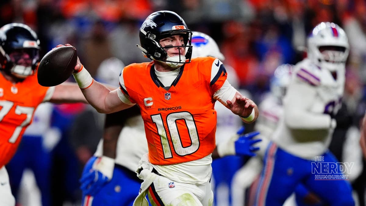 Bo Nix scrambles for the Broncos before the Seahawks Thursday Night Football matchup