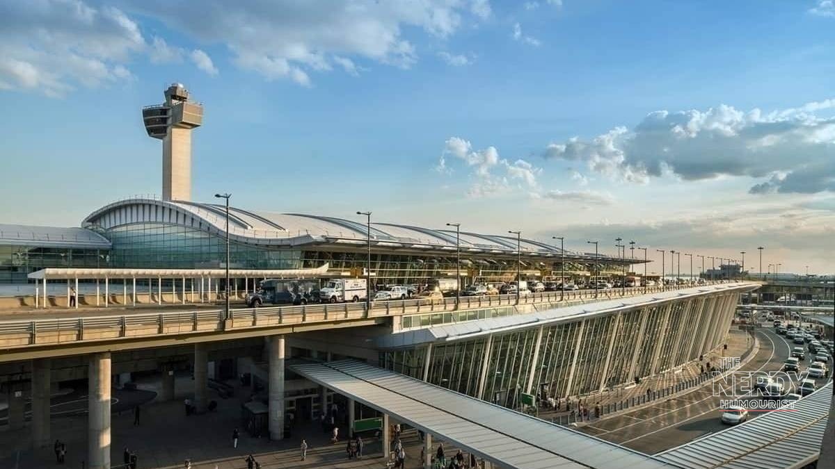 Terminal 4 exterior at John F. Kennedy International Airport