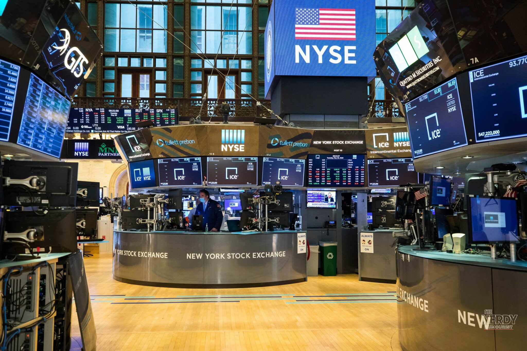 The September jobs report miss sparked a rally on the New York Stock Exchange trading floor