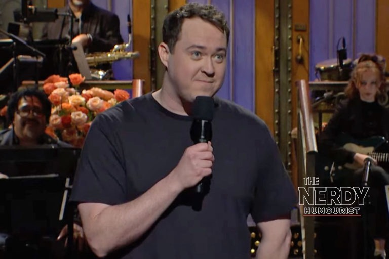 Shane Gillis hosting Saturday Night Live, the third hosting stint of the Shane Gillis SNL monologue comedian