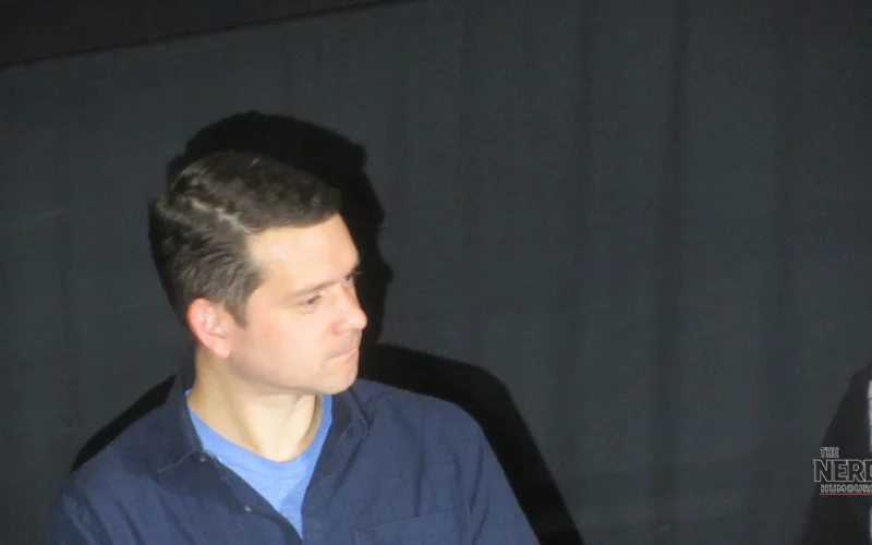 Slayground trailer director Jeremy Saulnier at a Green Room Q&A (file photo)
