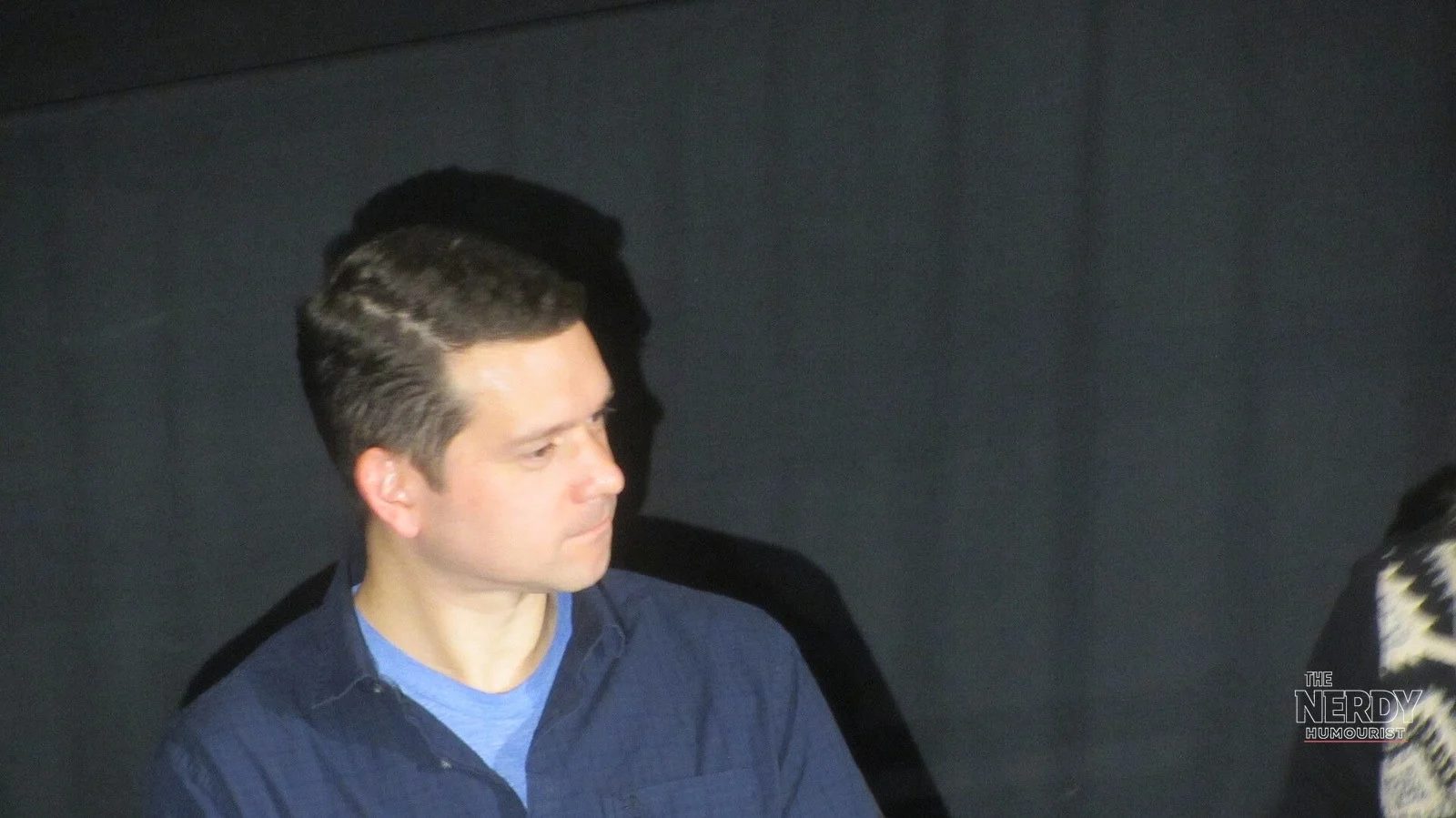 Slayground trailer director Jeremy Saulnier at a Green Room Q&A (file photo)