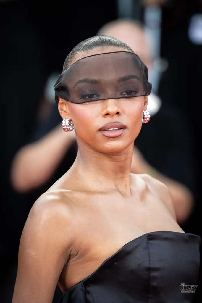 Sophie Wilde, who stars in the Slayground trailer, on the red carpet (file photo)