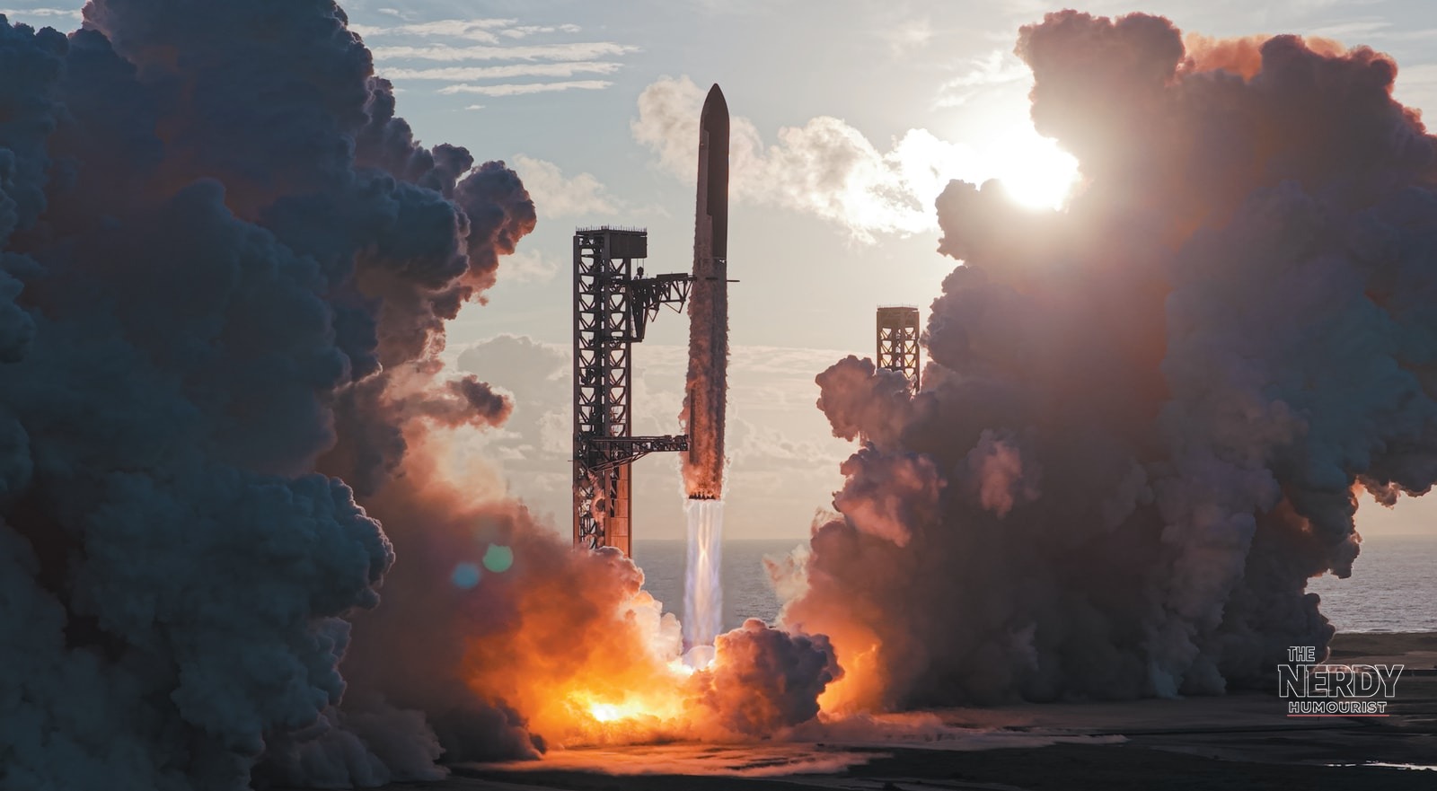 SpaceX Starship lifting off from Starbase, Texas, carrying next-generation Starlink satellites — the Starlink Mobile spectrum deal could put SpaceX in direct competition with US mobile carriers