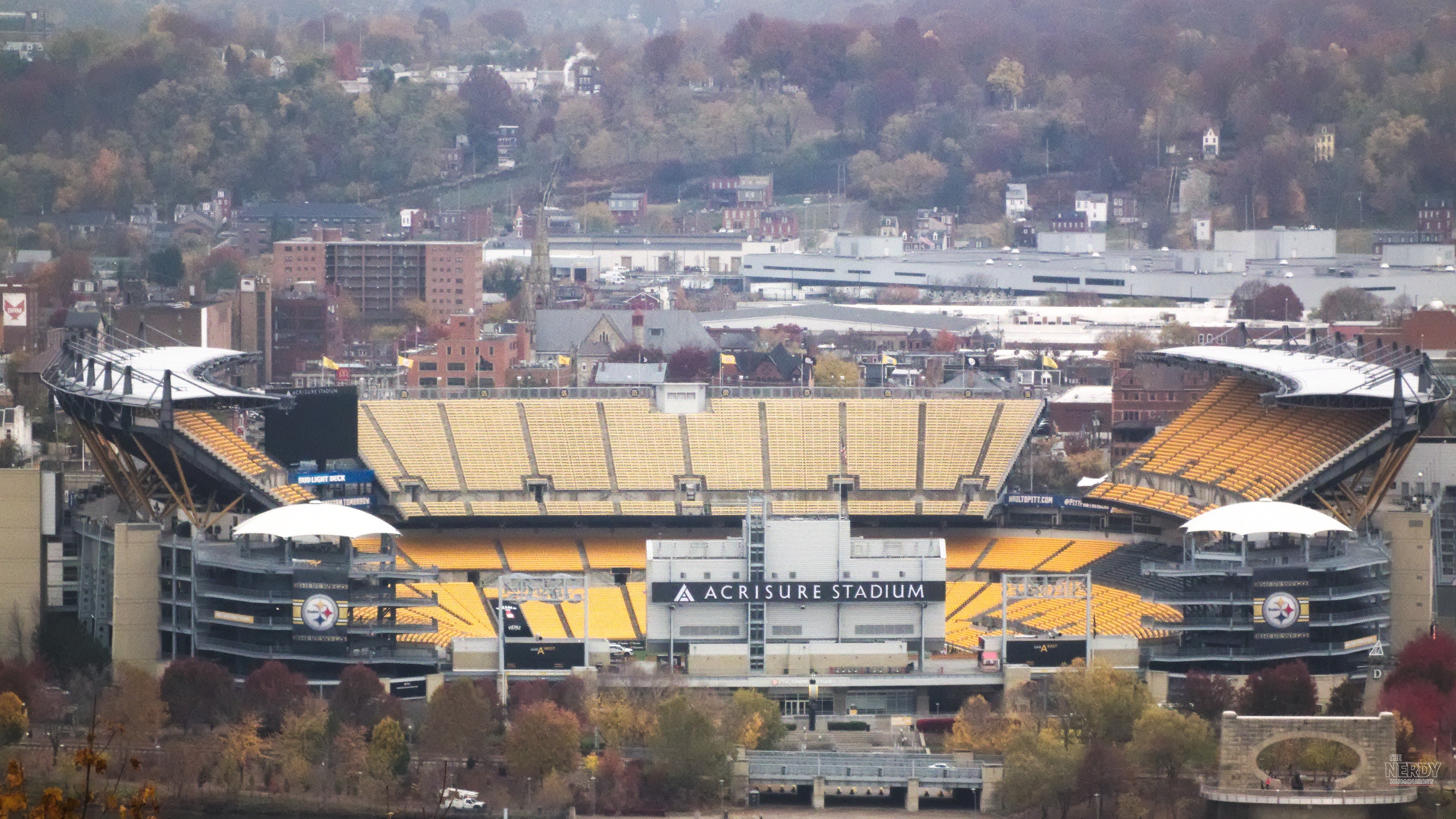 Acrisure Stadium, home of the Steelers, after the Joey Porter Jr traded Cowboys announcement