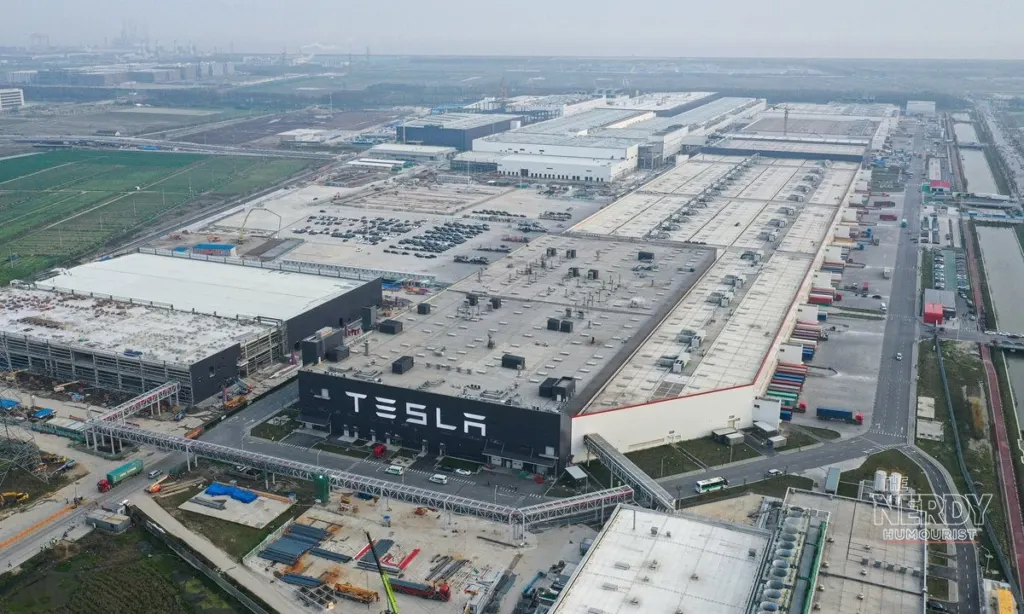 Tesla Gigafactory Shanghai — where the cars in the Tesla Model 3 Premium recall were built