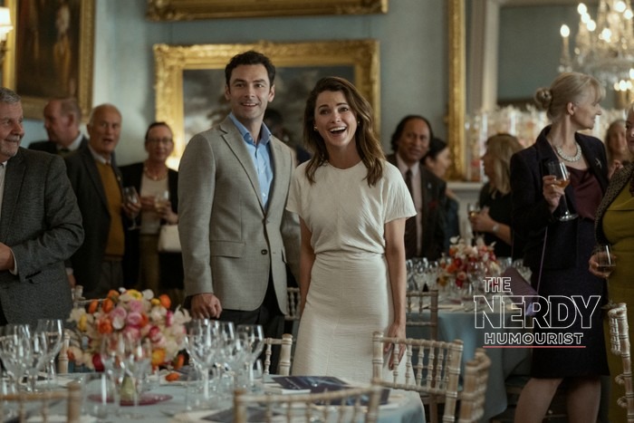 A diplomatic reception scene in The Diplomat Season 4, Netflix political thriller