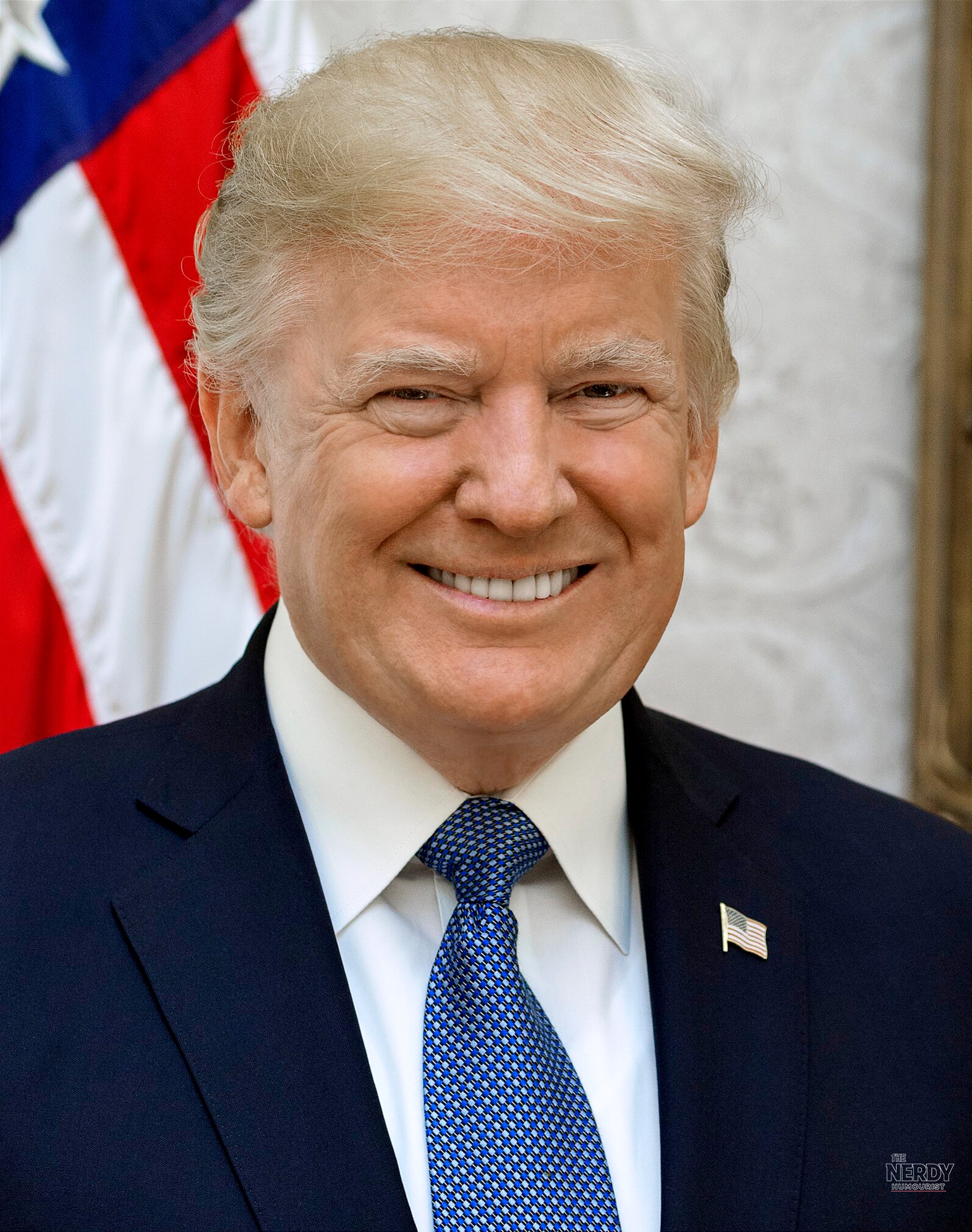 US President Donald Trump speaking at the White House