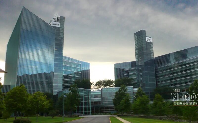 USA Today headquarters building, home of the newspaper company suing OpenAI in a $250 million copyright lawsuit