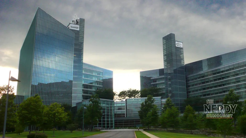 USA Today headquarters building, home of the newspaper company suing OpenAI in a $250 million copyright lawsuit