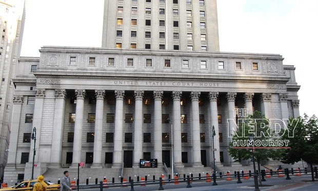 Thurgood Marshall U.S. Courthouse in New York, home of the Southern District of New York where USA Today sued OpenAI