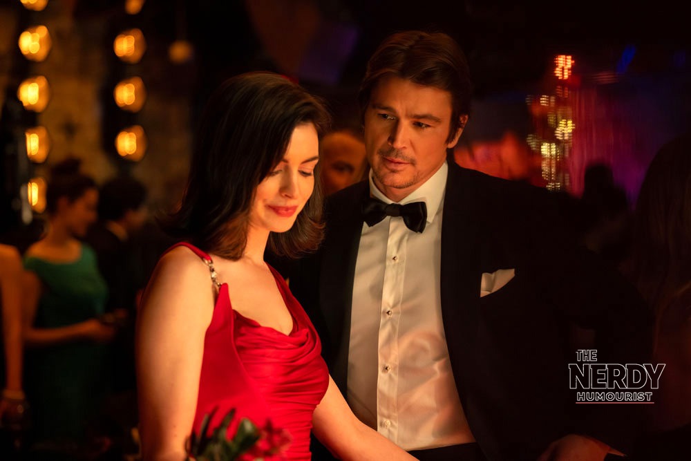 Anne Hathaway and Josh Hartnett in an official teaser still from Verity, the box office weekend winner
