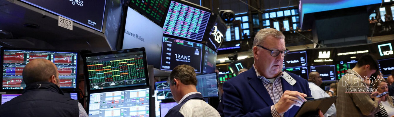 New York Stock Exchange traders monitor screens during the Wall Street rebound