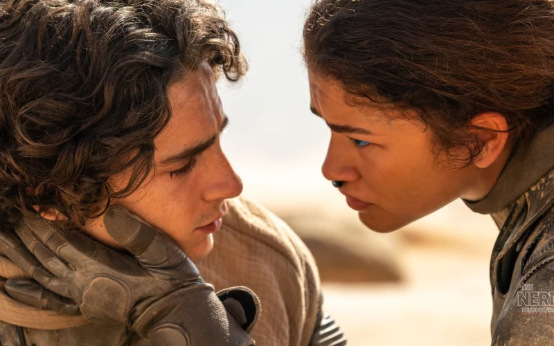 Paul Atreides and Chani in Dune: Part Two — Dune Part Three BFI IMAX presale record