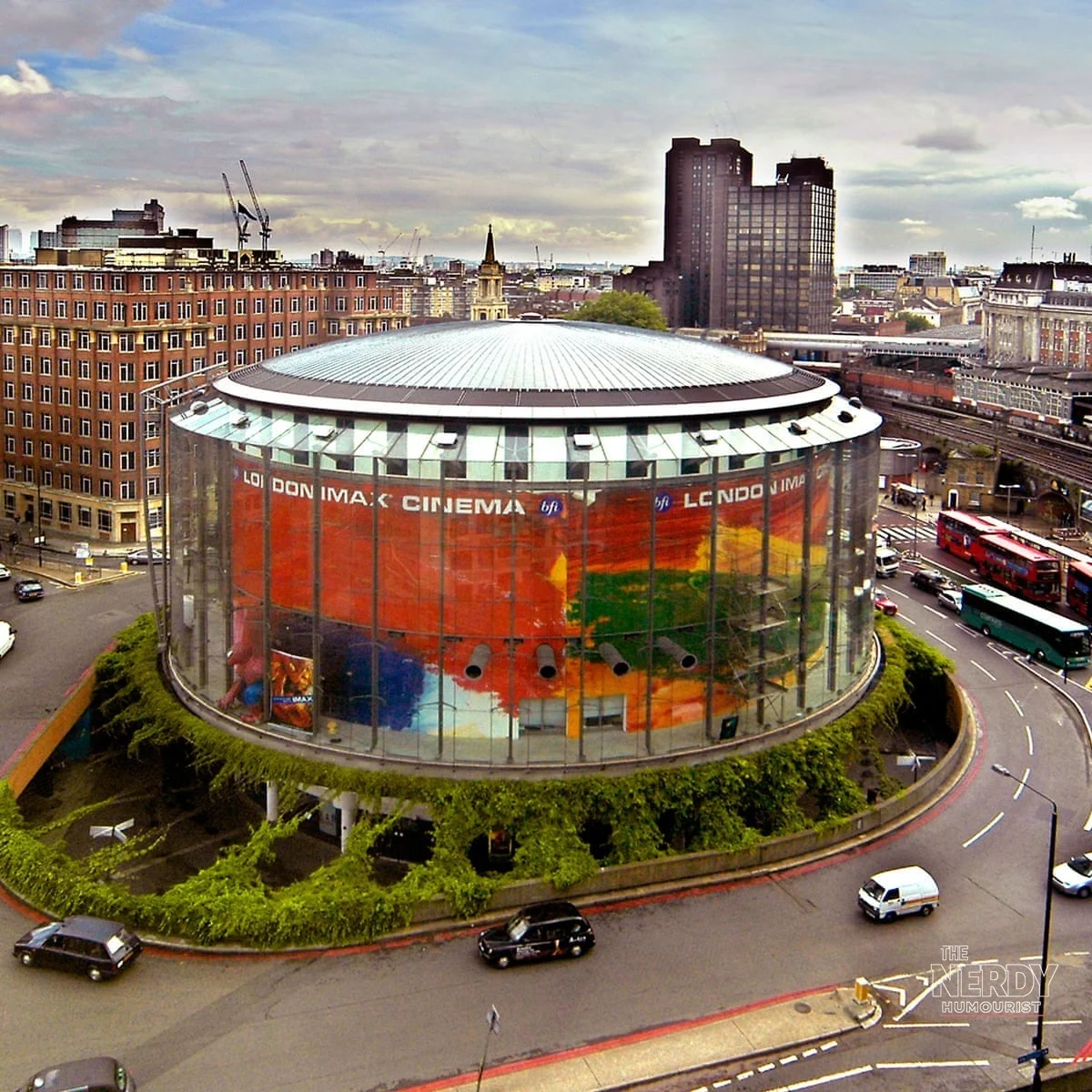The BFI IMAX in London, the UK's largest screen
