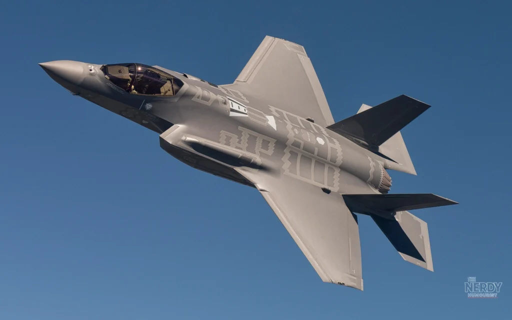 F-35 Lightning II fighter jet, centerpiece of Lockheed Martin Q3 earnings strength.